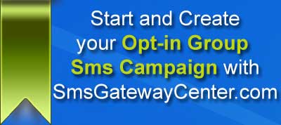 Opt-in sms