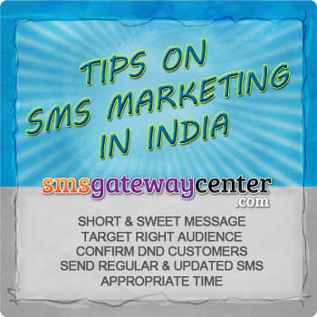 Tips on SMS Marketing in India
