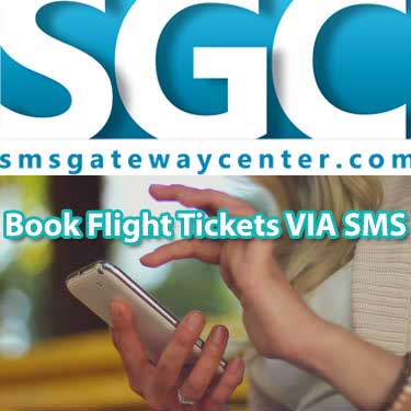 Book Flight Tickets via SMS in India