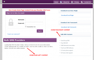 SMS Reseller Panel