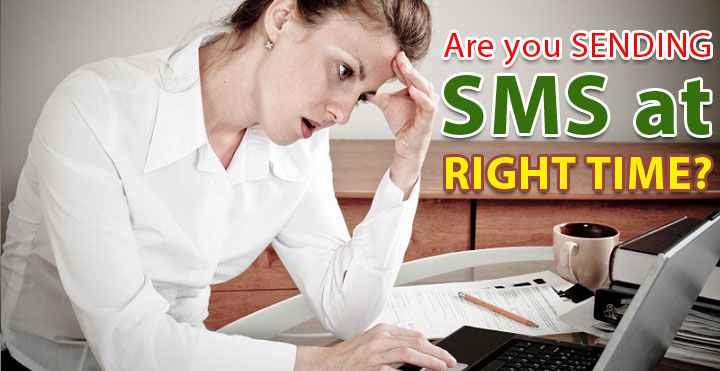 Why Timing is important for any SMS Campaign