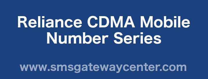 Reliance CDMA Mobile Series