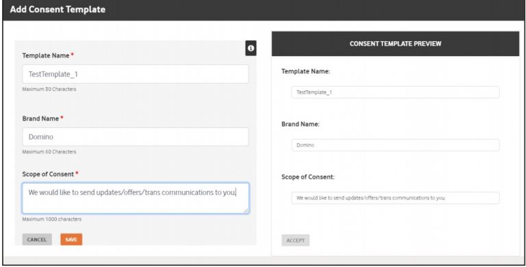 How to Register Consent Template on DLT Portals