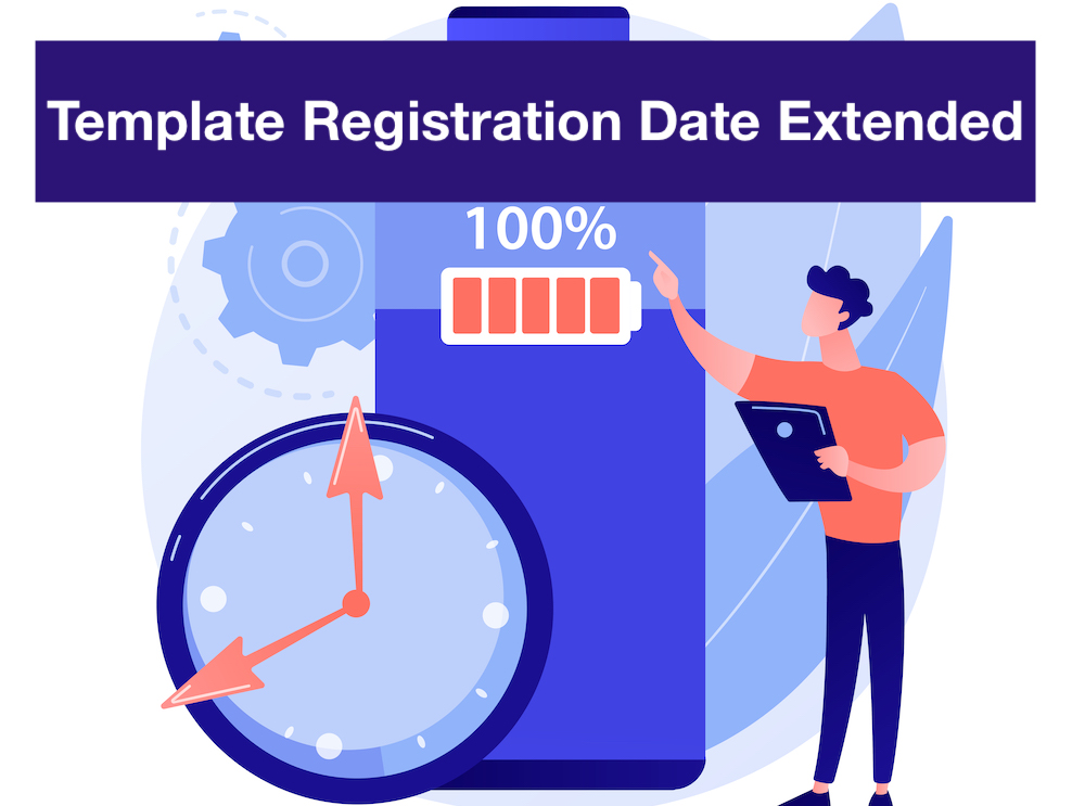 Template ID Registration Date Extended