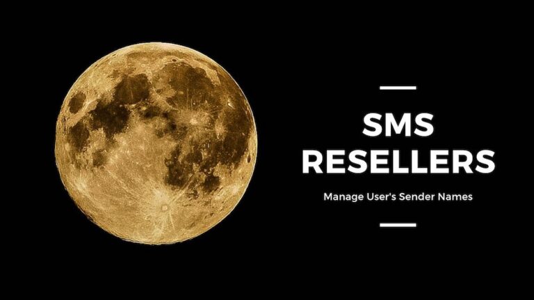 Access to Manage User’s Sender Names for SMS Resellers