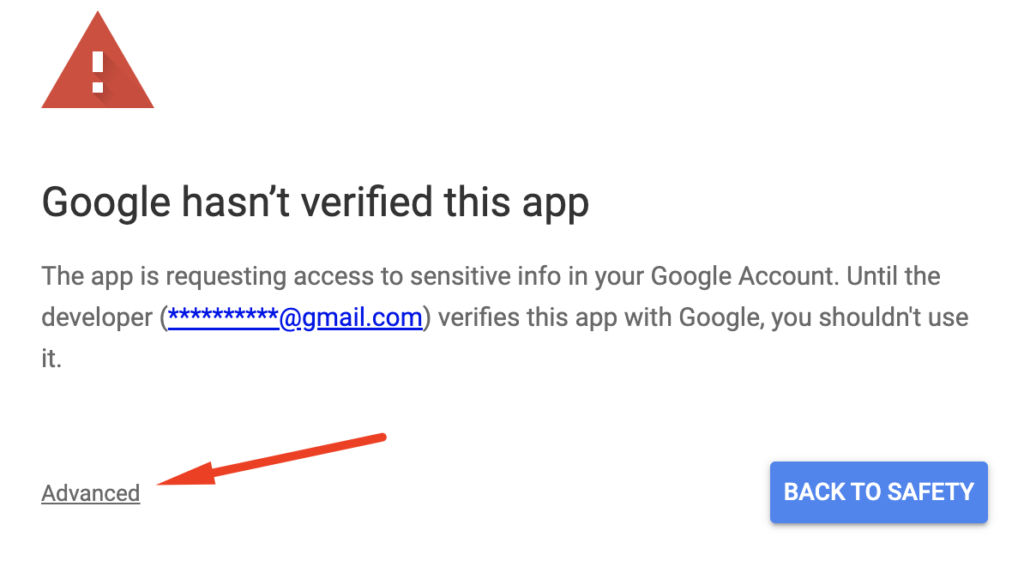 Google Verified confirmation