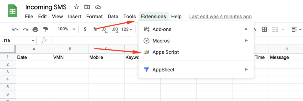 Google Sheet Tutorial 2