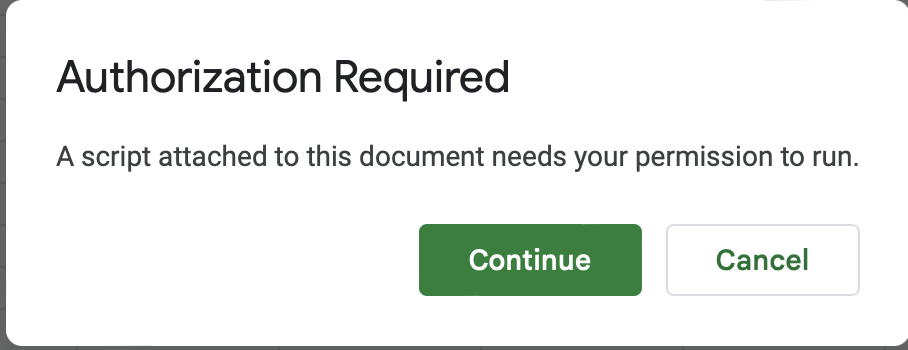 Auth required