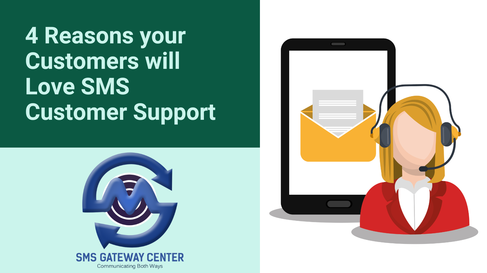 4 Reasons your Customers will Love SMS Customer Support