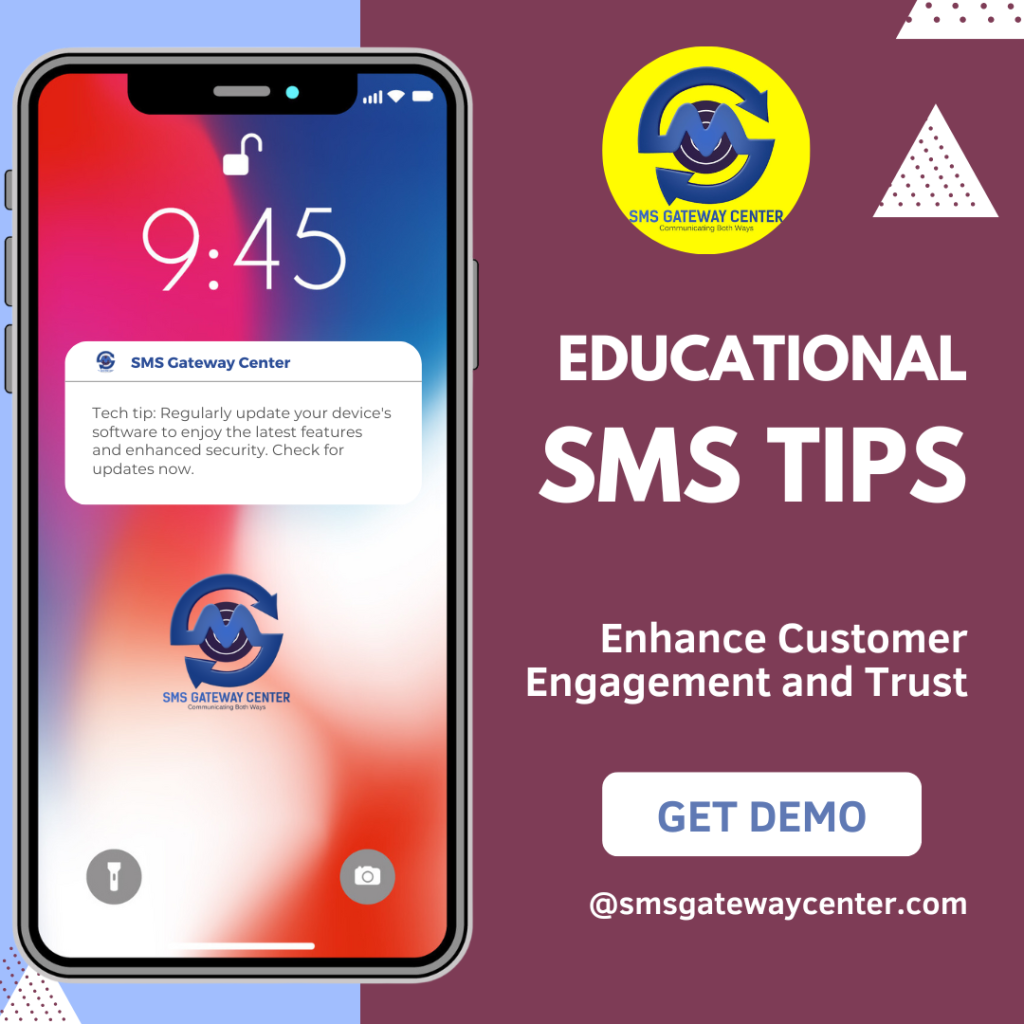Educational SMS Tips