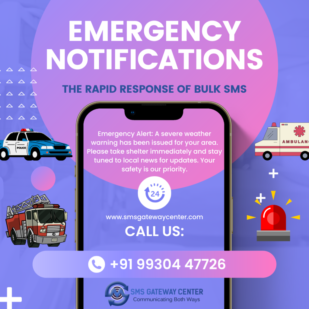 Bulk SMS Emergency Notifications