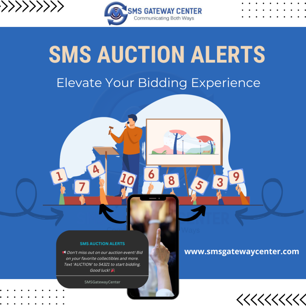 SMS Auction Alerts