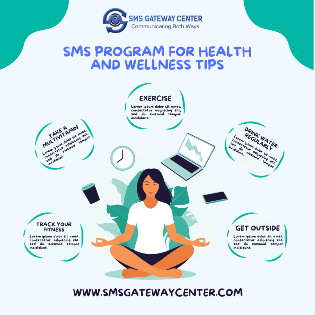 SMS Program for Health and Wellness Tips