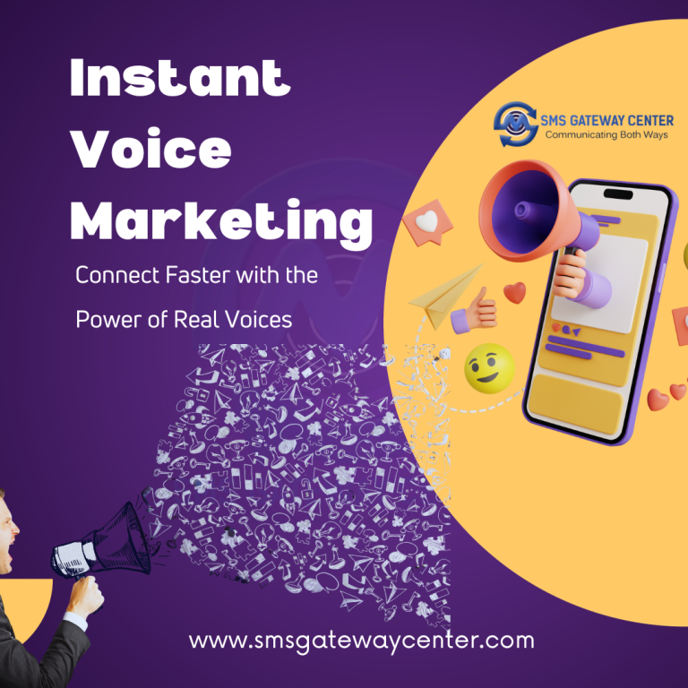 Instant Voice Marketing: Connect Faster with the Power of Real Voices