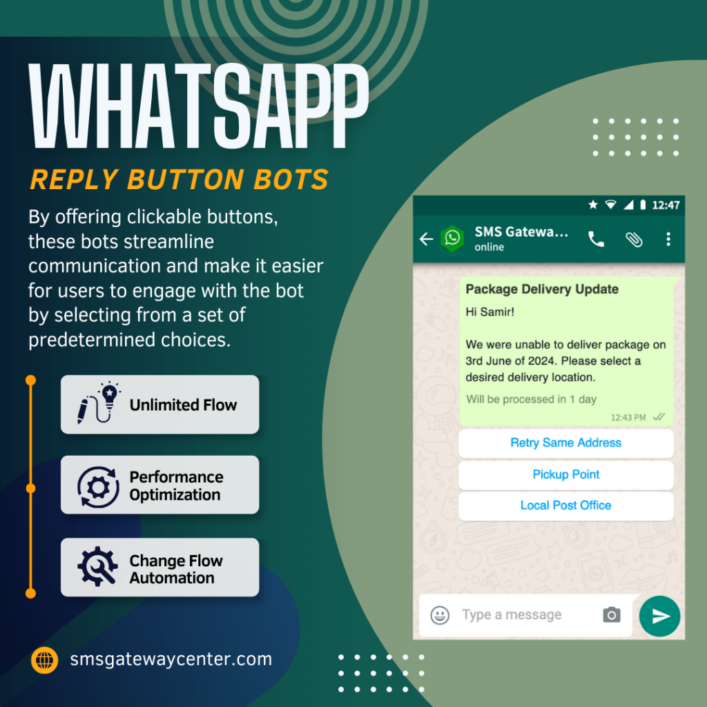 WhatsApp Reply Button Bots