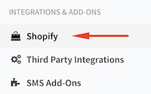 Shopify Config