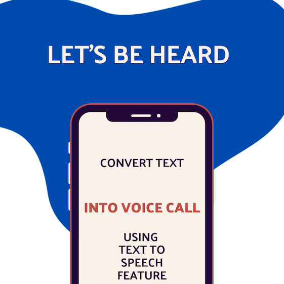 text to speech voice call