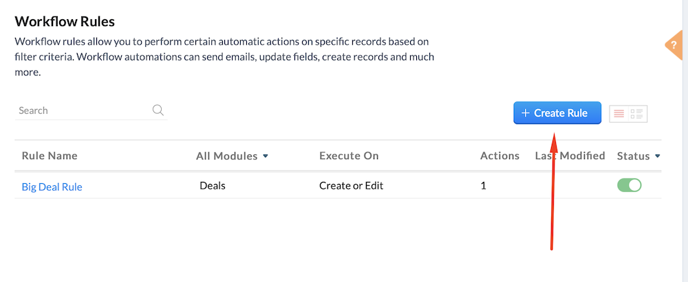 Zoho CRM Config 3